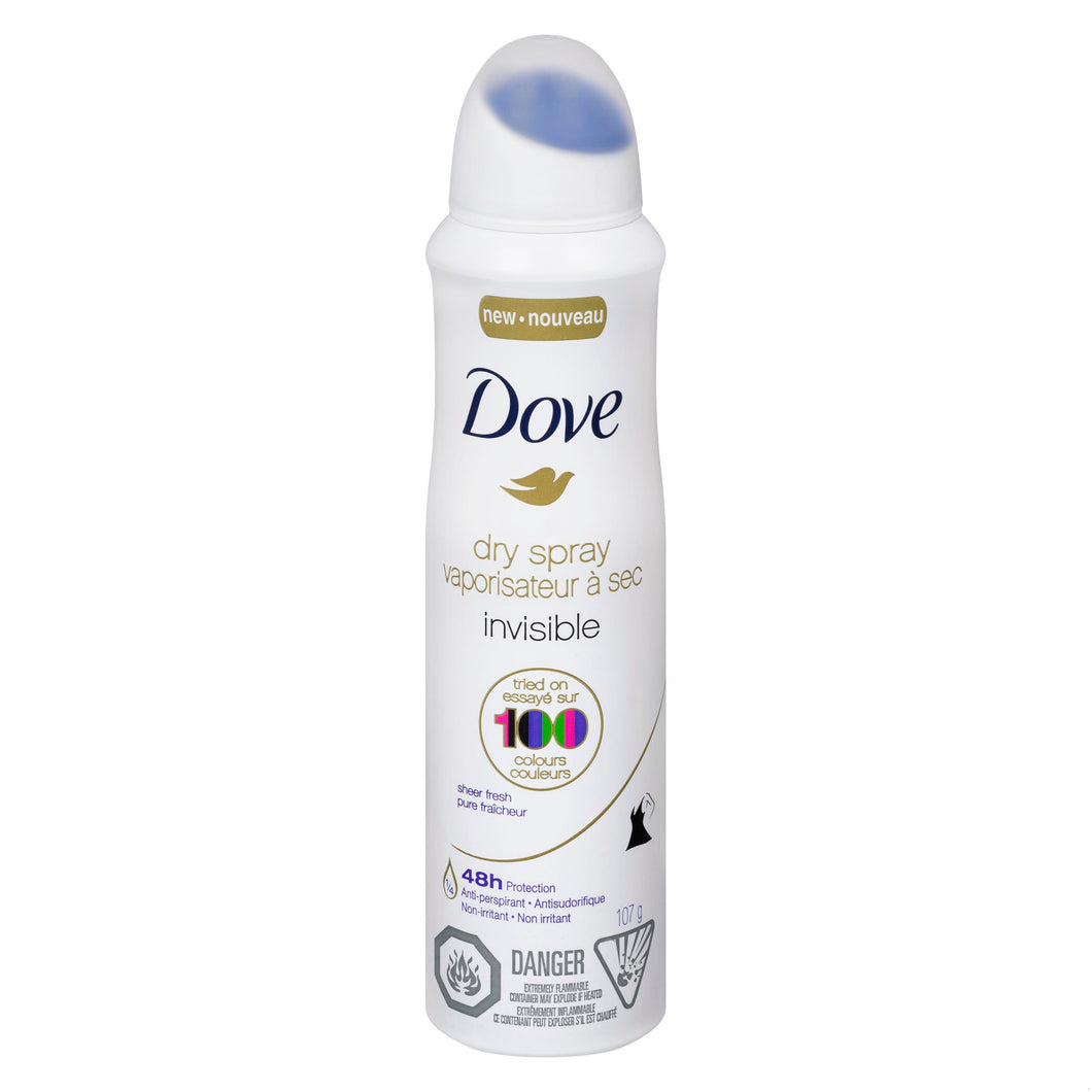 Dove sheer fr.inv.dryspr.antipersp. 107g