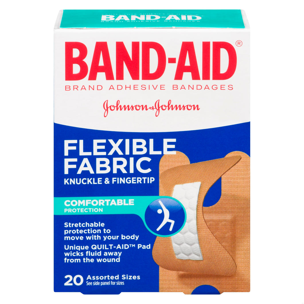 BAND-AID KNUCKLE & FINGER TIP 20