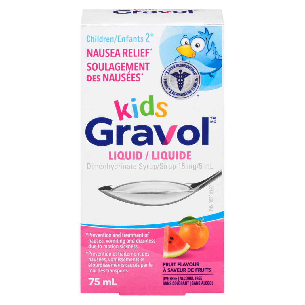 GRAVOL LIQ CHILD 15MG/5ML 75ML