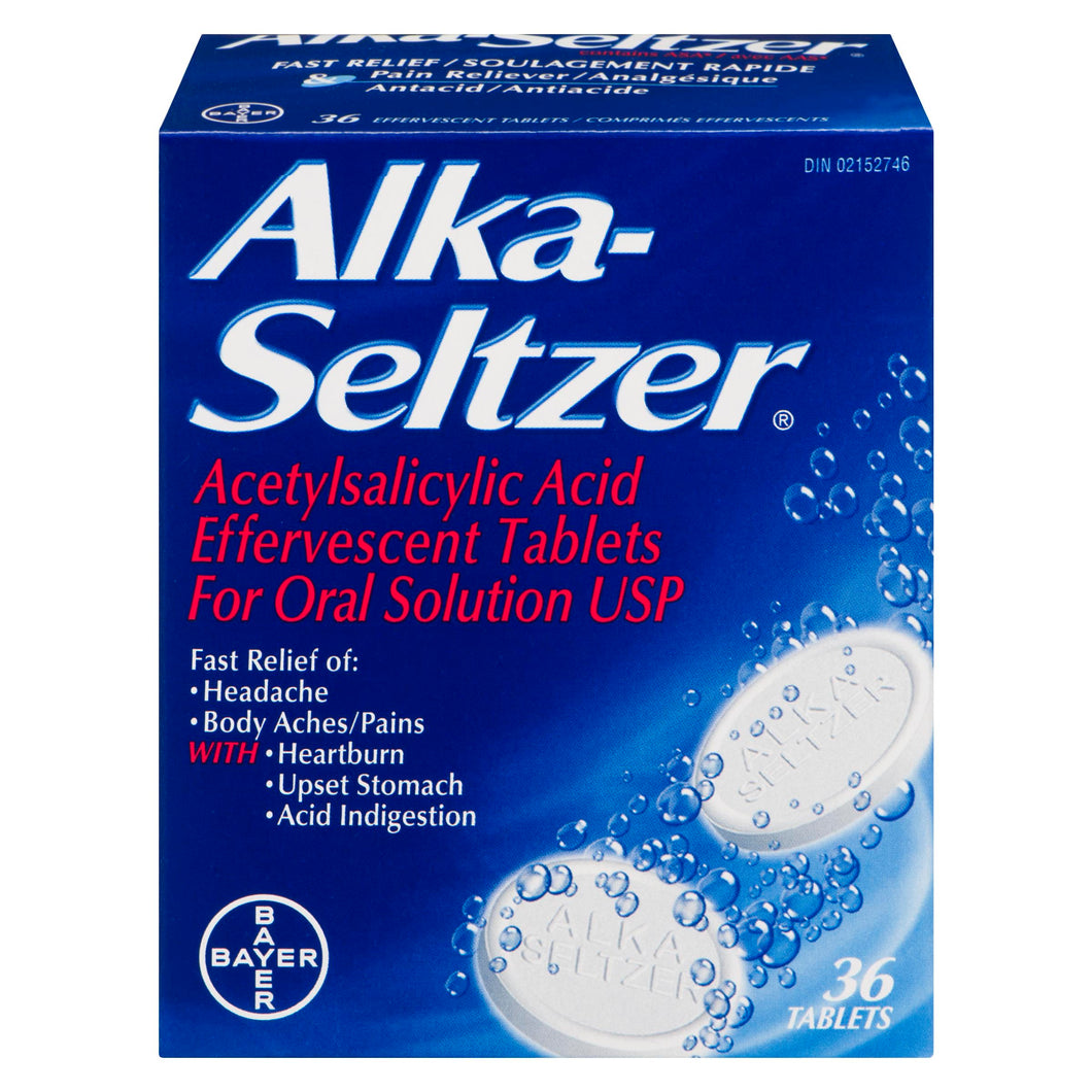 ALKA SELTZER TB 324MG 36