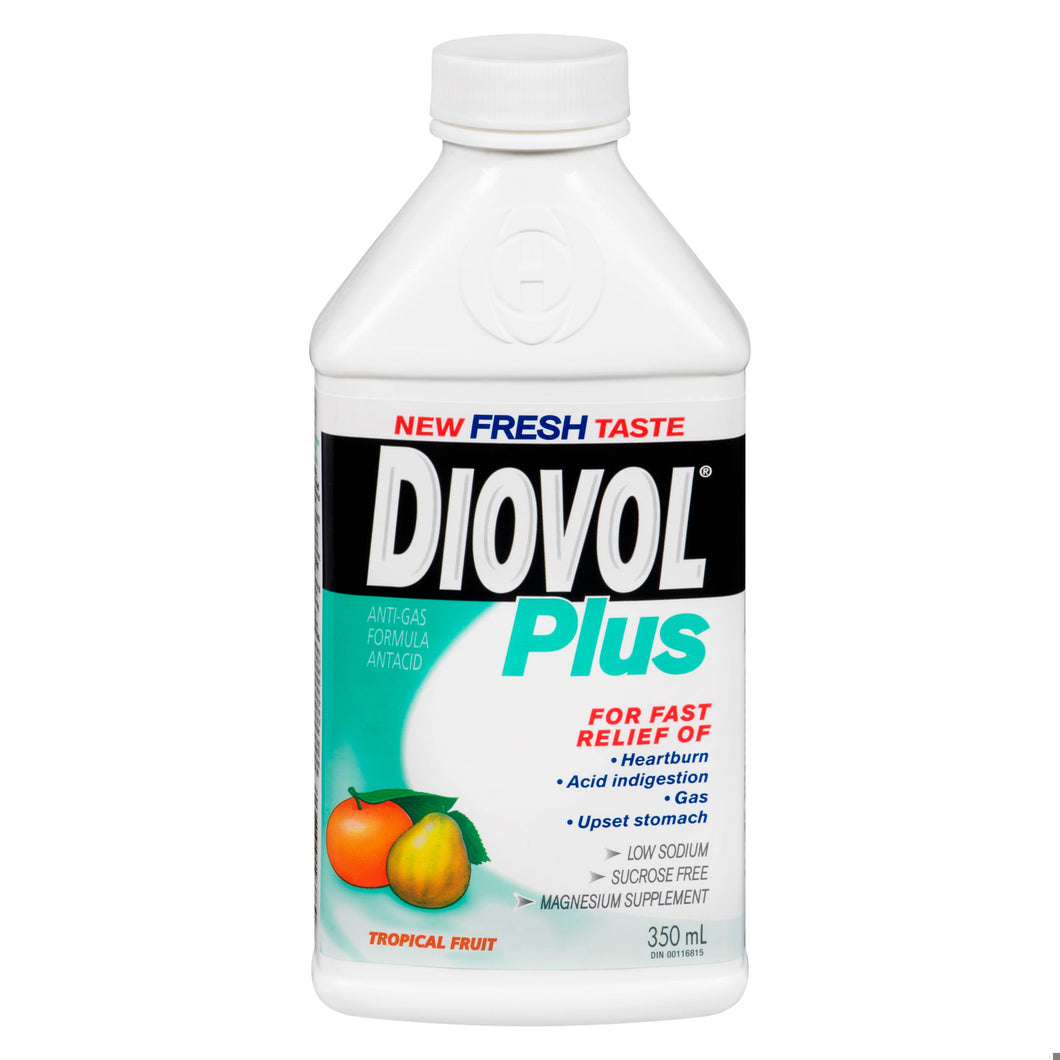 DIOVOL PLUS FRUIT TROPICAL SUSP 350ML