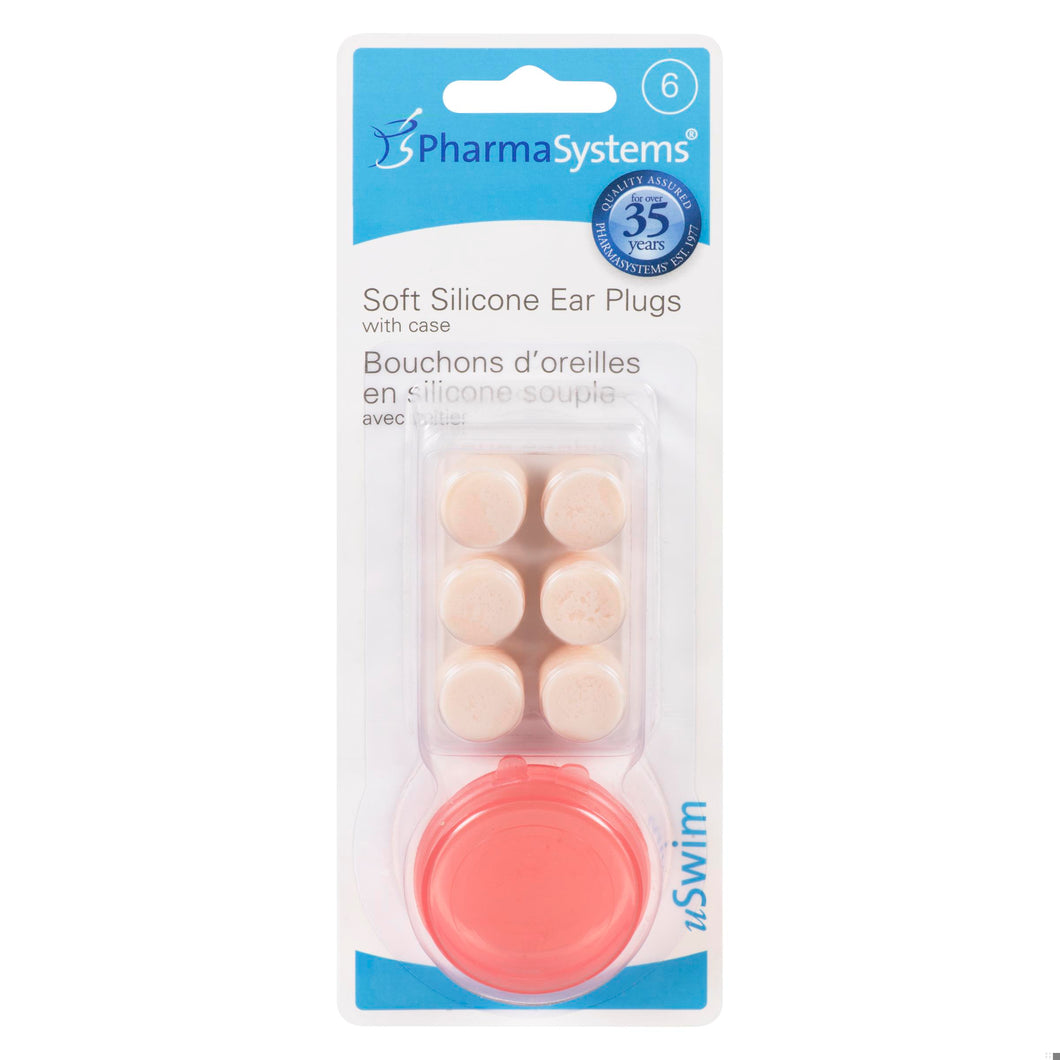 EAR PLUGS SILICONE FLOATING TAN 6