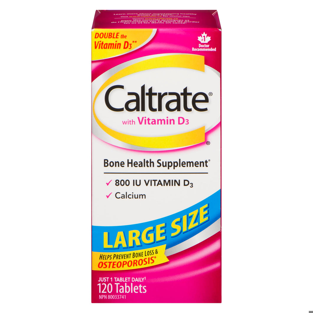 CALTRATE + VITAMIN D3 TB 120