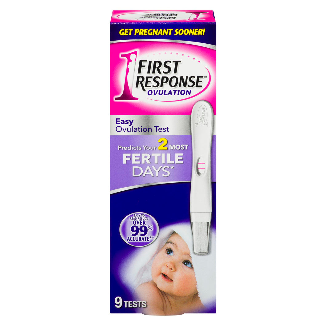 FIRST RESPONSE OVULATION TEST 9