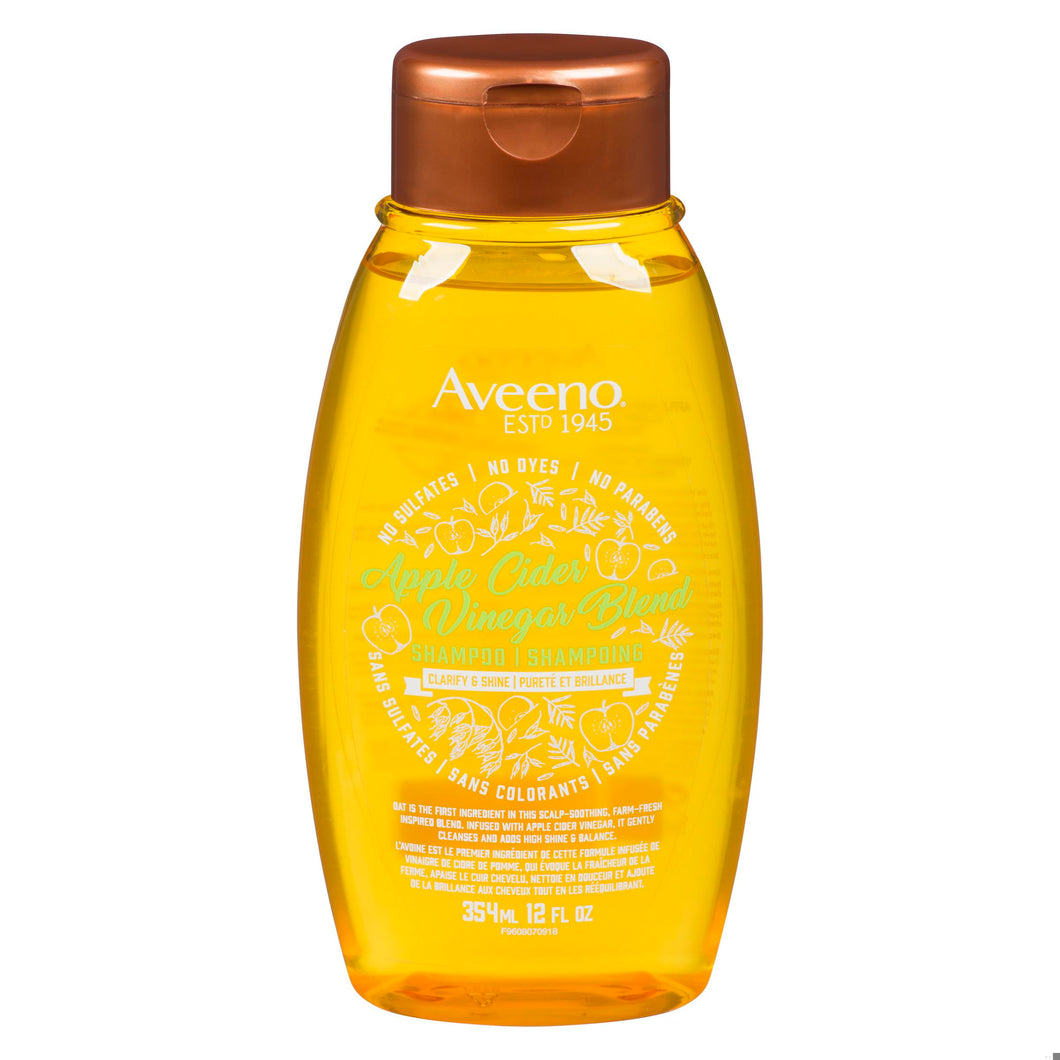 AVEENO SHP APPLE CIDER VINEGAR 354ML