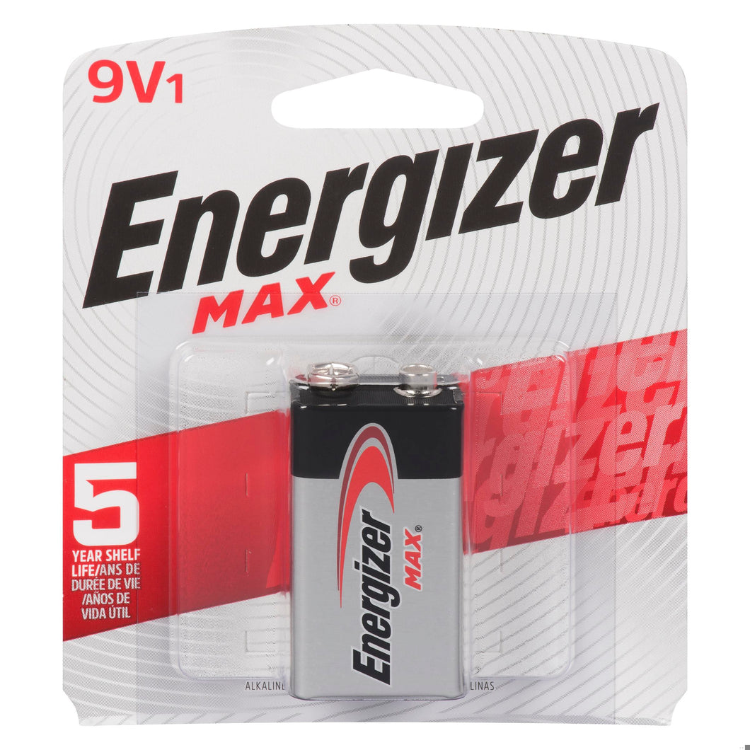 ENERGIZER BATTTERY 9V MAX 522BP