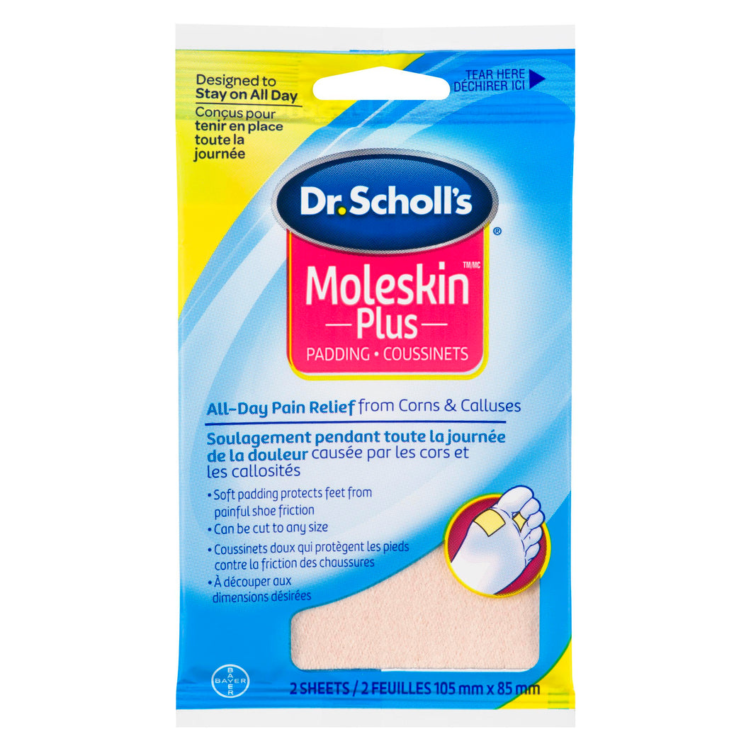 DR SCHOLL MOLESKIN CUSHION EXTRA SOFT 2