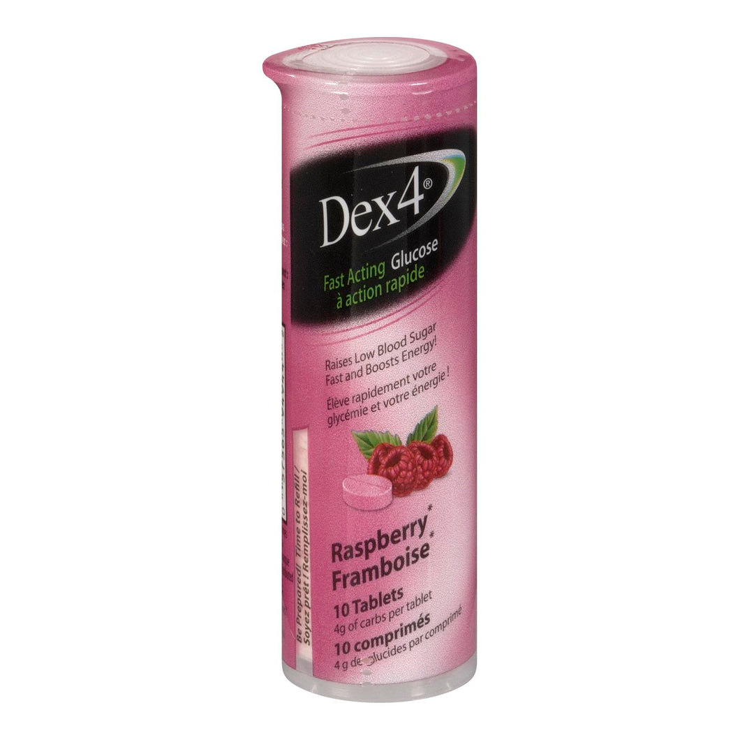 DEX-4 GLUCOSE TB RASPBERRY 10