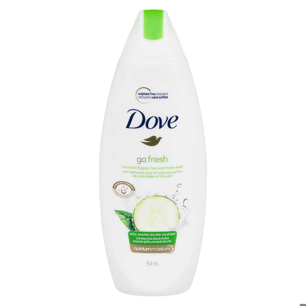 DOVE BODY WASH MOISTURIZING COOL MOISTURE 354ML