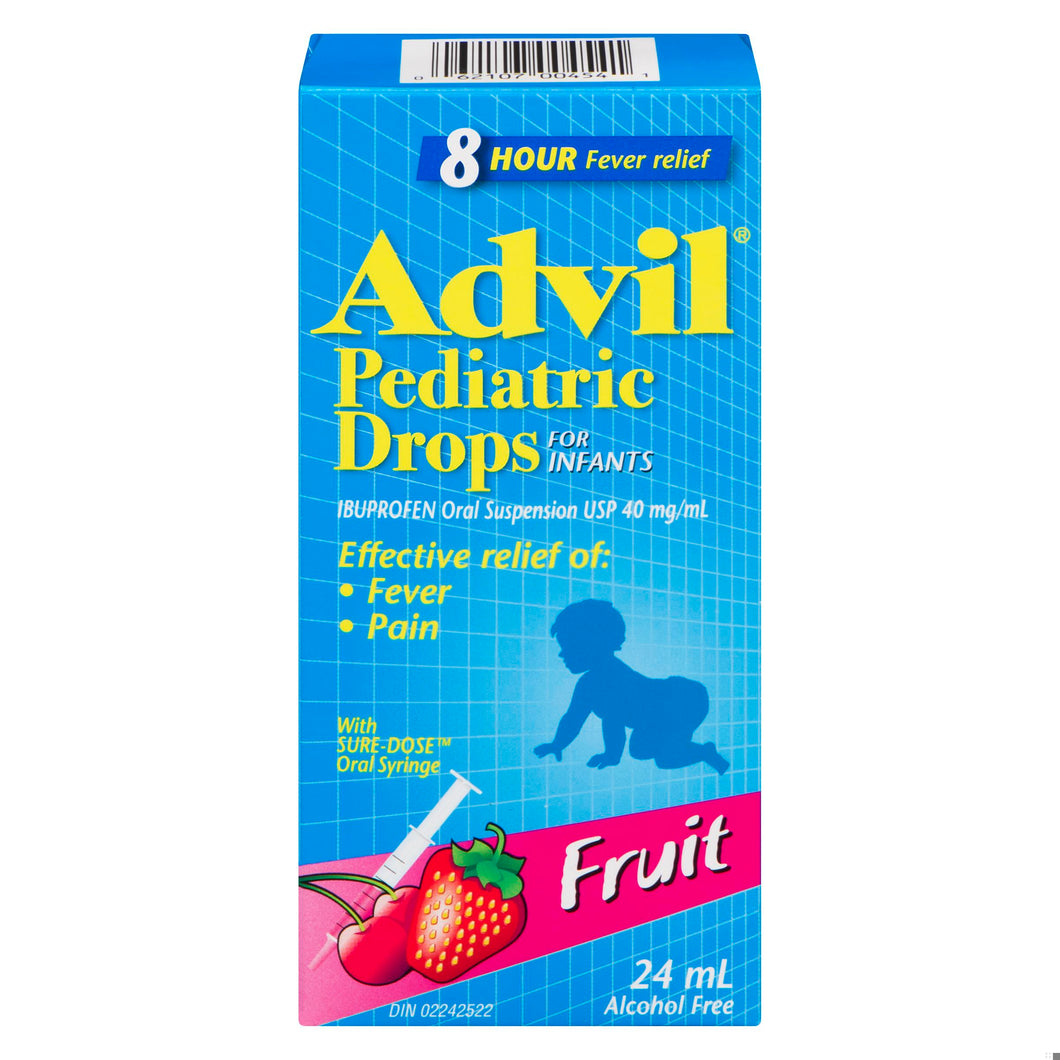 ADVIL DROPS PED FRUIT 24ML