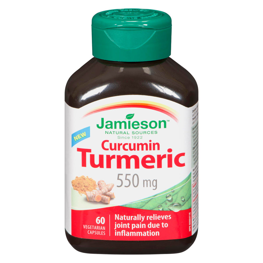 CURCUMIN TURMERIC CAPS 550MG 60 JAM