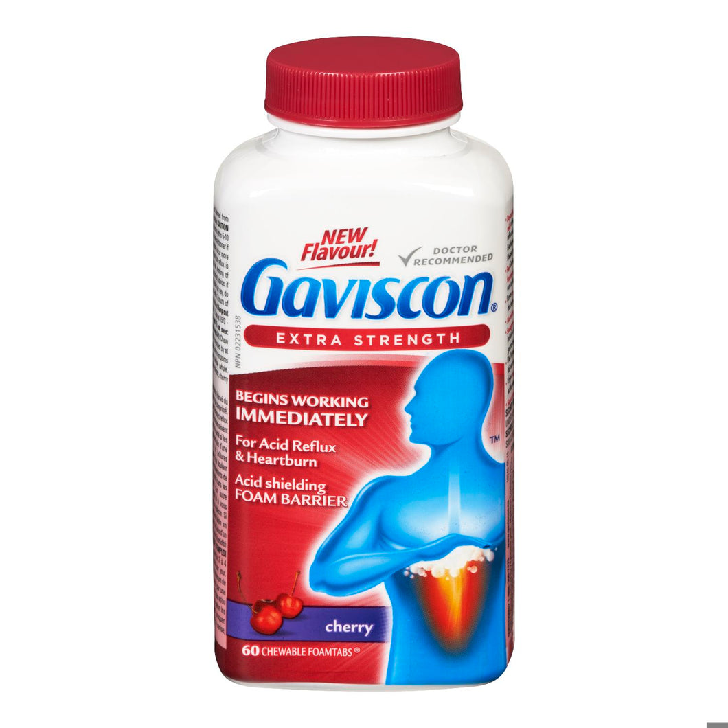 GAVISCON XST CHERRY TB 60