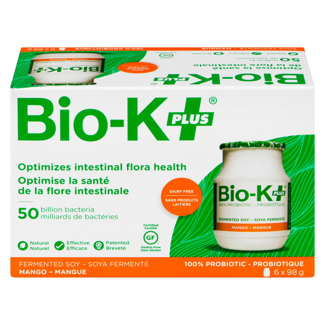 BioK Plus mango ferm.soy probiot.  6x98g