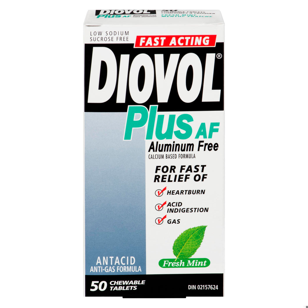 DIOVOL PLUS ALUMINIUM FREE MINT TB 50